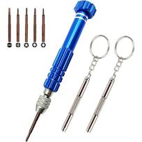 Eyeglass Repair Kit - 5-in-1 Multifunctional Precision Screwdriver Set