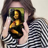 Mona Lisa Phone Case For Samsung Note 8 9 10 20 Pro Plus Lite M 10 11 20 30 21 31 51 A 21 22 42 02 03 For Samsung Note8