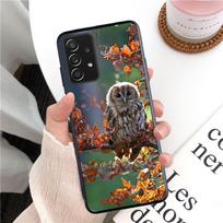Phone Case for Samsung Galaxy A35 A55 A54 A15 A25 A05s A05 A22 A24 A52 A33 A34 M34 M14 M54 M23 Owl A35