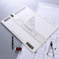 Multifunction Table Drawing Board A3 Adjustable Clamps Protractor Measuring System Support Legs
