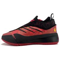 BAPE x adidas Dame 9 Black Scarlet Unisex Sneakers Red Better-Scarlet Core-Black IH0786 42⅔