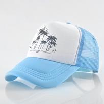 Trees Mesh Baseball Cap Summer Outdoor Snapback Sport Hats for Men Women Fashion Trucker Caps Hip Hop Skateboard Casquette 56-58cm žalia