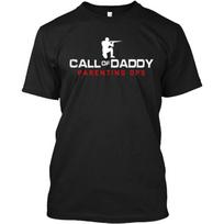 Gun Tshirt Call of Daddy Parenting Ops Gun T-Shirt Gift for Men S juoda