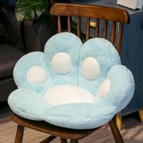 Cross-Border Plush Cat/Bear Paw Warm Seat Cushion & Floor Mat – Cozy for Autumn & Winter Small 60-70cm 650g