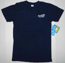 26 RIPNDIP Didžioji Nermo banga T-shirt tamsiai mėlynos spalvos katė Naujas unisex marškinėlis L
