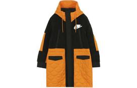 Nike Sportswear Sportinis Paketas Sintetinis Užpildas Parko Paltai Vyriški Oranžinė Geltona BV4798-886 M black