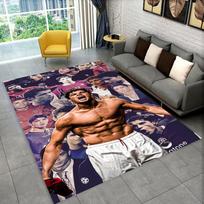 CR7 Goat Ronaldo Football Star Carpet Rug for Playroom Bedroom Living Room Sofa Home Decor,kids Area Rug Non-slip Floor Mat Gift 40x60cm