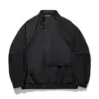 Li Ning X Jackie Chan Collaboration Kung Fu Series New Chinese Style Casual Jacket Unisex Jackets Black AFDW527-2 S