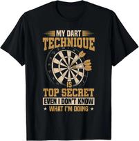 Dartboard Funny Dart Dart Player Darts T-Shirt XL