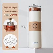 Debo DEP-852 Portable 316 Stainless Steel Insulated Tea Cup