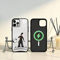 B-Bladee Crest E-Ecco2K E Phone Case For iPhone17,16,15,14,13,12,11 Plus,Pro Max Magnetic For Magsafe Wireless Charging iPhone17