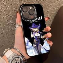 Game GI Lisa Mobile Phone Case for iPhone 17 16 15 14 13 12 11 X XR XS 8 7 Air Pro Max Plus Translucent Colorful Cover Pretty iPhone 7 Plus