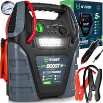 Jump Starter Prostownik Rozruch Powerbank Kompresor Światło Led 5W1 17Ah