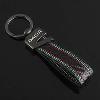 Fashion Anniversary Birthday Gift Alloy Keychain for Dacia Duster Logan MCV Sandero Stepway Dokker Lodgy RS Keyrings Accessories