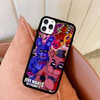 Fnaf Five-nights-At-Freddys Anime For iPhone 17 16 15 14 13 12 11 Mini Pro Max Plus PC+TPU Back Phone Cover iPhone 15