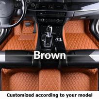 For Dacia Jogger RJI 2021 2022 2023 Car Floor Mats Leather Mat Covers Floors Tapete De Carro Car Accessories Interior Tapestry Left steering wheel