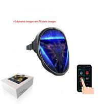 Led Illuminated Face Mask Colorful Mask For Cosplay Bluetooth Controlled With App