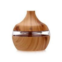 Wooden Grain Usb Humidifier With Night Light Diffuser For Home Use And Aromatherapy ruda