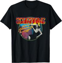 Oficialūs Scorpions Savage Amusement marškinėliai S įvairiaspalvis