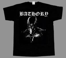 Bathory T Shirt Metal T-Shirt Goat Head Music Tee Unisex T-shirt S įvairiaspalvis
