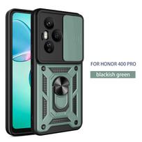 Funda for Honor 400 Lite 5G / Honor 400 Pro Global Case Slide Camera Ring Stand Holder Shockproof Cover for Honor 400 Lite Capa HONOR 400