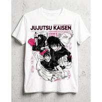 Summer Collection T-shirt for Anime Jujutsu Kaisen Toji Fushiguro Suitable for Both Men and Women Clothing S