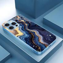Texture  new Hot-selling protective case Phone Case Metallic paint Glass PhoneCase for iPhone 17 16 15 14 13 12pm Pro Plus iPhone 17