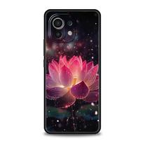 Phone Case For Xiaomi Mi 15 14 14T 13T 12T Pro 12 13 11 Lite 5G 11T X6 X5 Pro Soft TPU Cover Luxury Lotus Flower For Xiaomi Mi 11