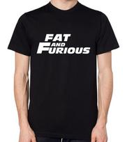 Fat And Furious T-Shirt Fast Movie Film Action Tee Top S įvairiaspalvis