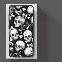 Case for Xiaomi Poco F8 F3 M5 X3 X4 X5 X7 Pro F1 M3 M4 M7 Pro C50 C75 C71 C61 Funda Phone Cover Skull Cartoon Poco F3