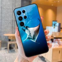 Animal Manta Ray Phone Case For Samsung Galaxy S25 S24 S23 S22 S20 S21 Ultra S9 S10 Plus S25 FE Back Cover For Galaxy S9