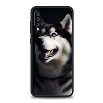 Siberian Husky Sled Dog Phone Case for Samsung Galaxy A24 A13 A53 A73 A33 A22 A12 5G A02 A03 A70 A50 A10 A20 A30 Silicone Cover for Samsung A13