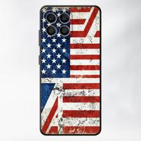 Case for Honor X5b X9a Magic5Lite X8 X7 70 200 400 Lite 8X X6 90 Funda Phone Cover National Flag Pattern Honor 8X