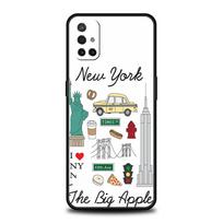 Phone Case For OnePlus 15 13 12 11 10 9 8 7T Pro 13T 13R 12R 10R 9RT 8T Nord 2T CE 2 3 5G Lite Cover New York City Cartoon Paris For OnePlus 7T