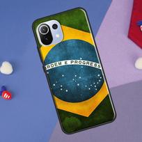 Brazil Brazilian Flag Cover For Xiaomi 14 Ultra 13 11T 12T 13T 14T Pro POCO X6 X7 Pro X3 X5 F3 F5 F6 M6 Pro Case For Mi 11T (11T Pro)