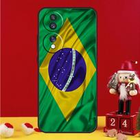 Brazil Flag Case For Honor Magic V5 5 6 7 Pro Honor 200 400 Lite 50 70 90 X7a X8a X8b X9a X9c X9b Cover For Honor 50