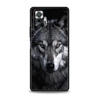 Phone Case For Xiaomi Redmi Note 14 13 12 5G 9S 9 10 11 Pro Plus 4G 9T 14C 13C 12C 10C 9C 9A Soft Cover The Wolf For Redmi Note 9S