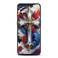 Phone Case For OnePlus 12 11 10 9 Pro 9T 12R 10R 9R 9RT 10T 8T 8 Nord 2T CE 2 5G N10 N100 Cover Jesus Flag Christ Religion Faith For OnePlus 7