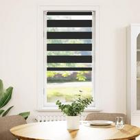 Roleta Zebra 80 X 150 Cm Czarna