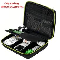 Shockproof Insulin Vial Carrying Box Waterproof Insulin Tools Organizer  for Home žalia