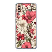 Transparent Phone Case for Samsung Galaxy A56 A36 A25 A16 A14 A12 A22 A24 A42 A06 A20 A40 Soft TPU Oil Painting Flowers Pattern for Samsung A10