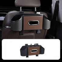 1Pc Hanging Style Car Backseat Organizer Cup Holder Non-Slip Backseat Storage Box Universal Abs Vehicle Tissue Box Car Interior ruda