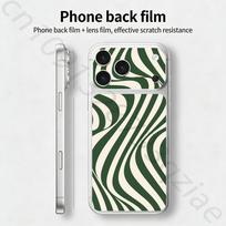 Bauhaus Exhibition For iPhone 17 pro Max /17 pro Full Cover Decal Skin Wrap 3D Colorful Rear Protective Sticker Film iPhone17pro