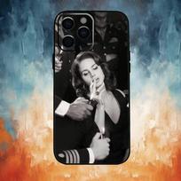 Actor Singer Lana Del R-Rey  Phone Case For iPhone 17,16,15,14,13,12,11 Plus,Pro Max,Soft Silicone Black Cover iPhone11PROMAX