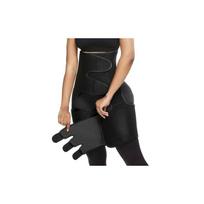 Neoprene High Waist Thigh Shaper Slimmer With Anti-slip Design** XL juoda