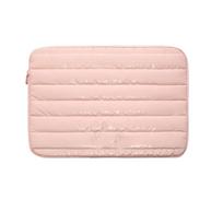 Laptop Sleeve Case 14 Inch Computer Bag Protective Padded Sleeve Cover Lightweight Durable Design for Business Travel and Daily Use one size rožinė