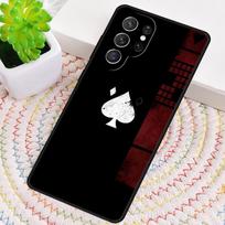 Ace of Spades Poker Phone Case for Samsung Galaxy note 10 pro S26 Ultra S23 S24 FE S25 S21 S22 PLUS shockproof Cove Galaxy S24