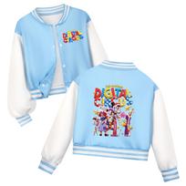 Digital Circus Merch Baseball Uniform Coat Autumn Bomber Jacket Harajuku Streetwear Casual Tracksuit Hip Hop Brand Coats 110cm
