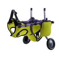 Hind Leg Support Cat Recovery Aid Car Breathable Pet Walk Trolley  Disabled Pet geltona