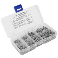 304 Stainless Steel Phillips Screws Pan Round Head Countersunk Head Screws  Home Improvement 800PCS
